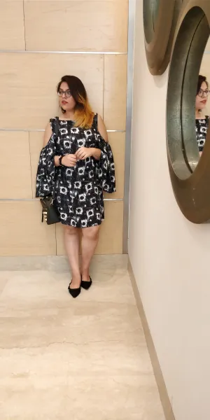 A line Cold Shoulder