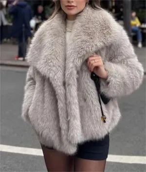 Artificial Fur Mink Coat