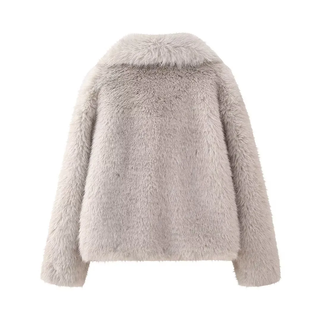 Artificial Fur Mink Coat