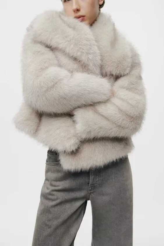 Artificial Fur Mink Coat