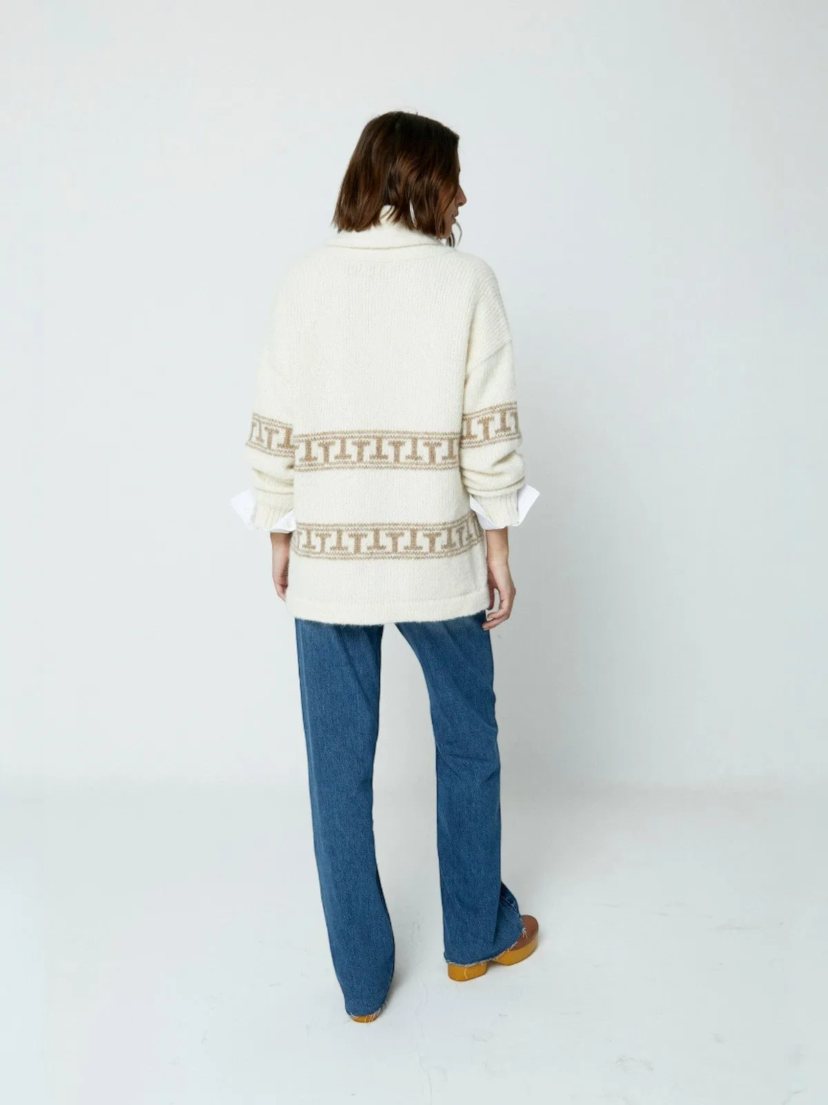 Baba Cardigan | Ivory