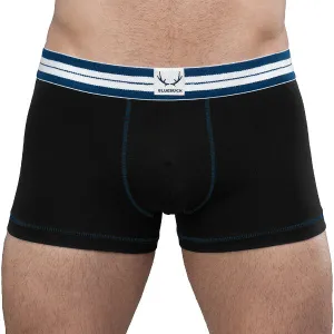 Bluebuck Black Trunk (Navy Stitching)