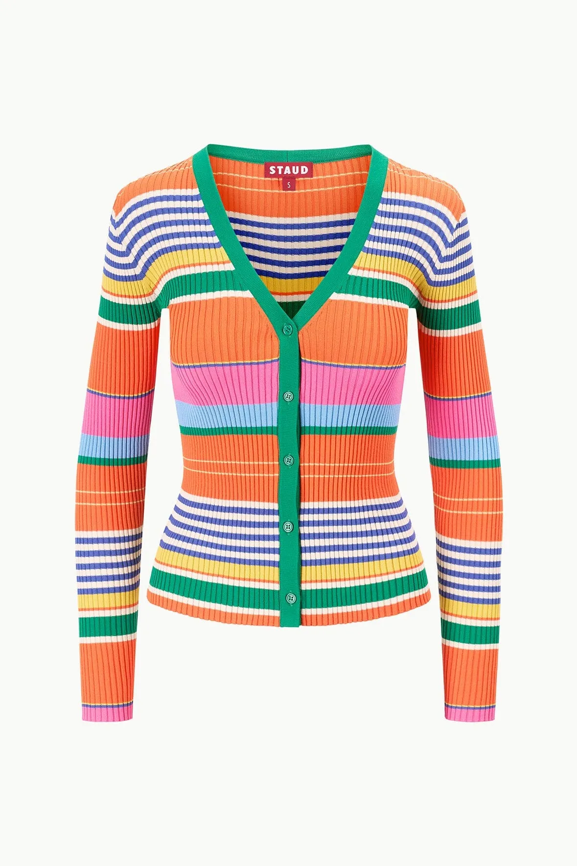 CARGO SWEATER | MULTI BAYADERE STRIPE