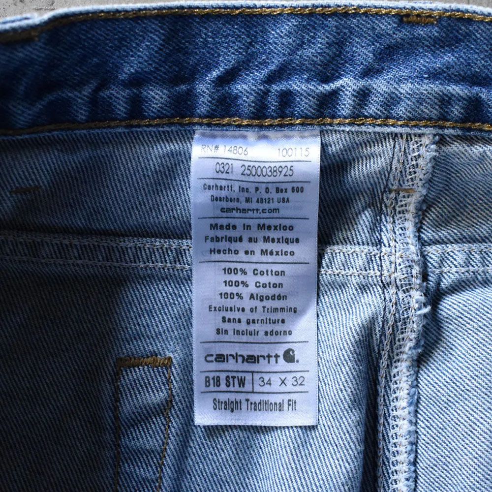Carhartt “Straight Traditional Fit” デニムパンツ 240114