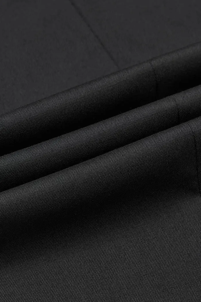 Chance Flared Suit Trousers in Fine Wool