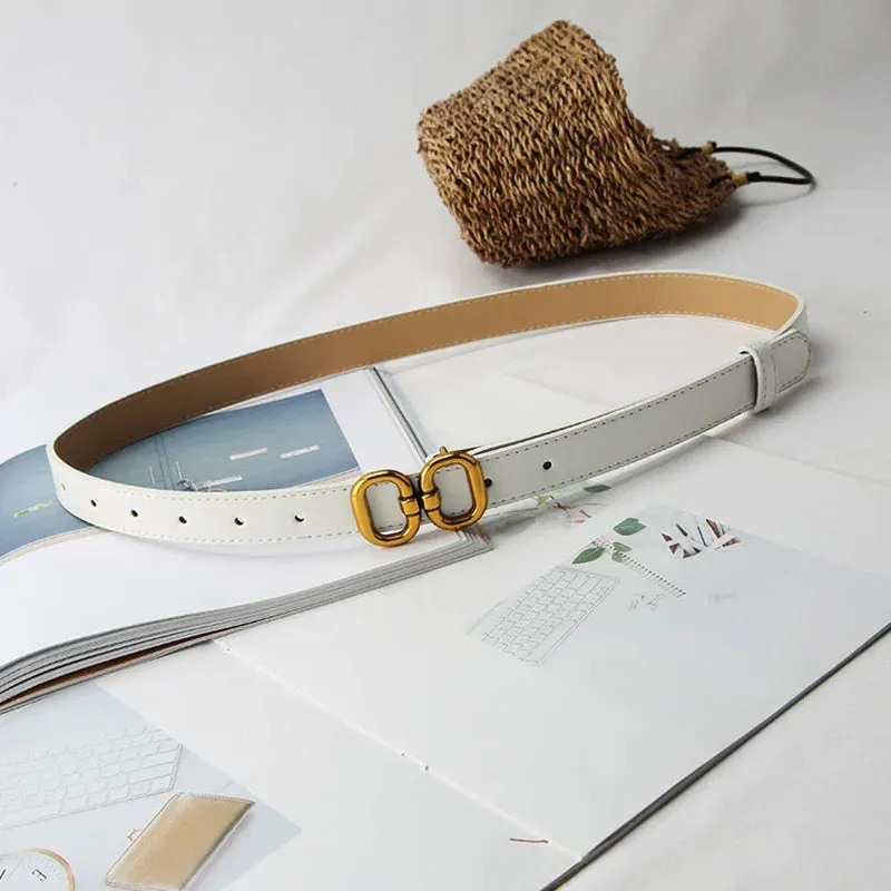 Chic Touch Double Buckle Belt