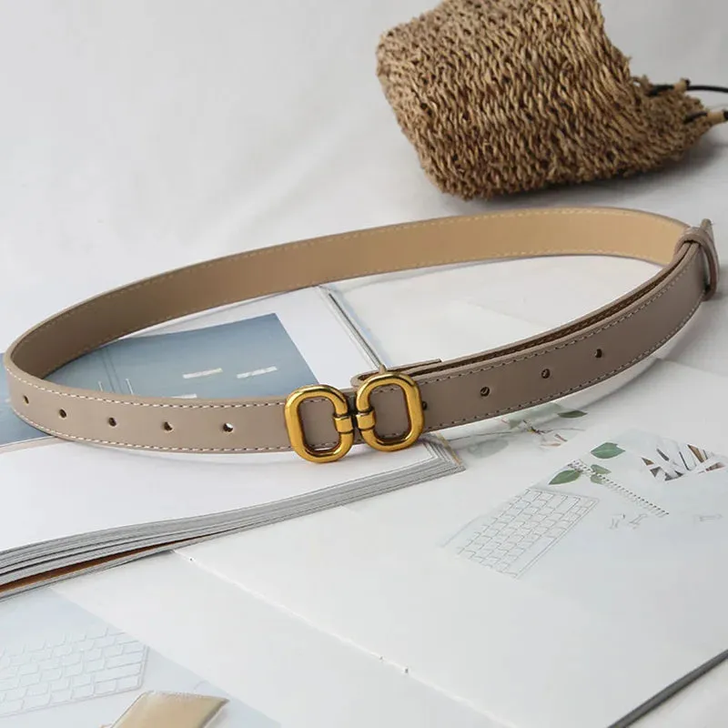 Chic Touch Double Buckle Belt
