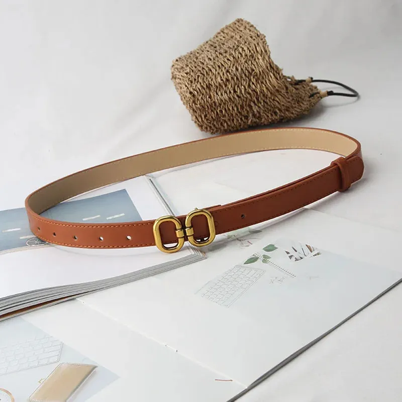 Chic Touch Double Buckle Belt