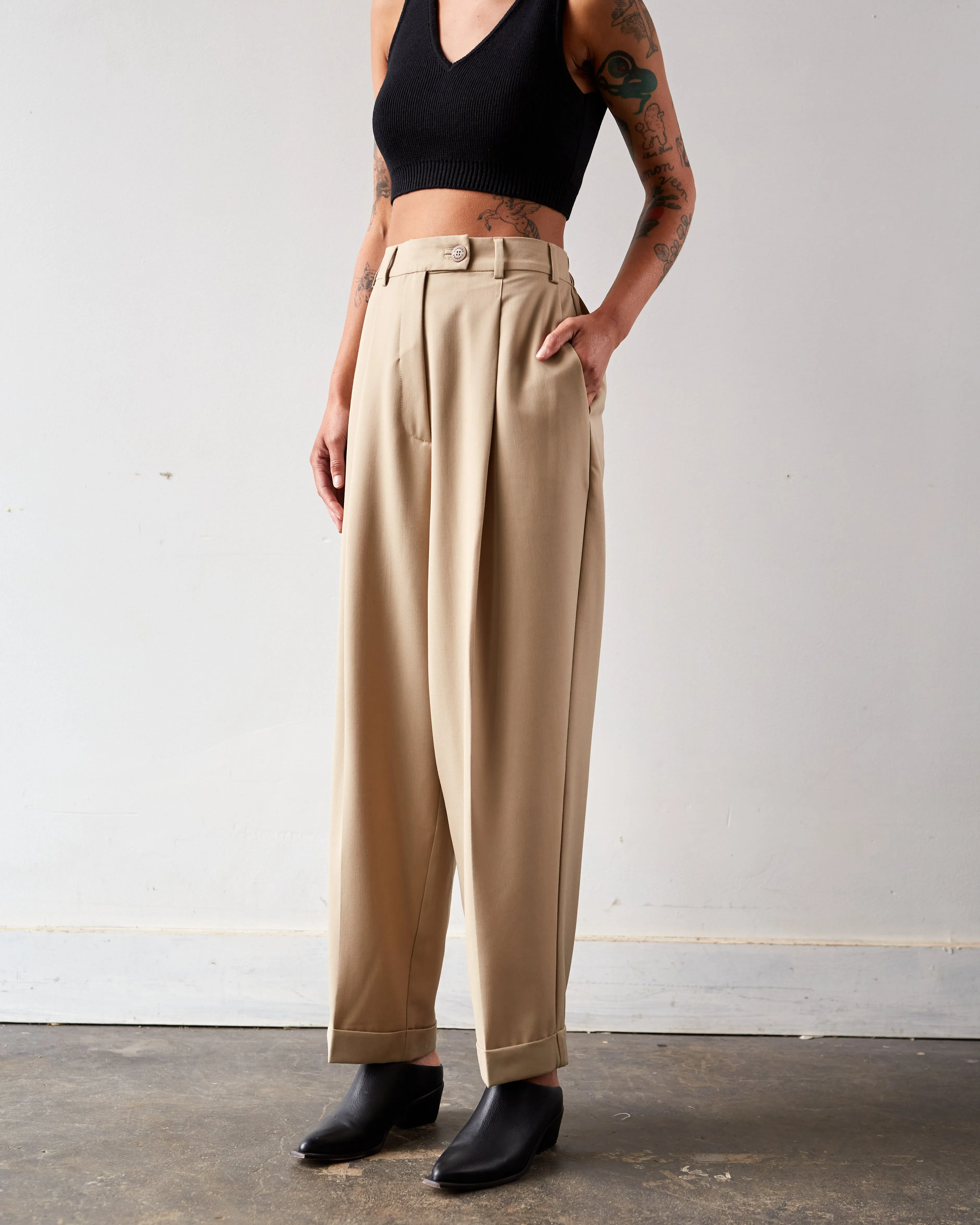 Cordera Tailoring Masculine Pant, Beige