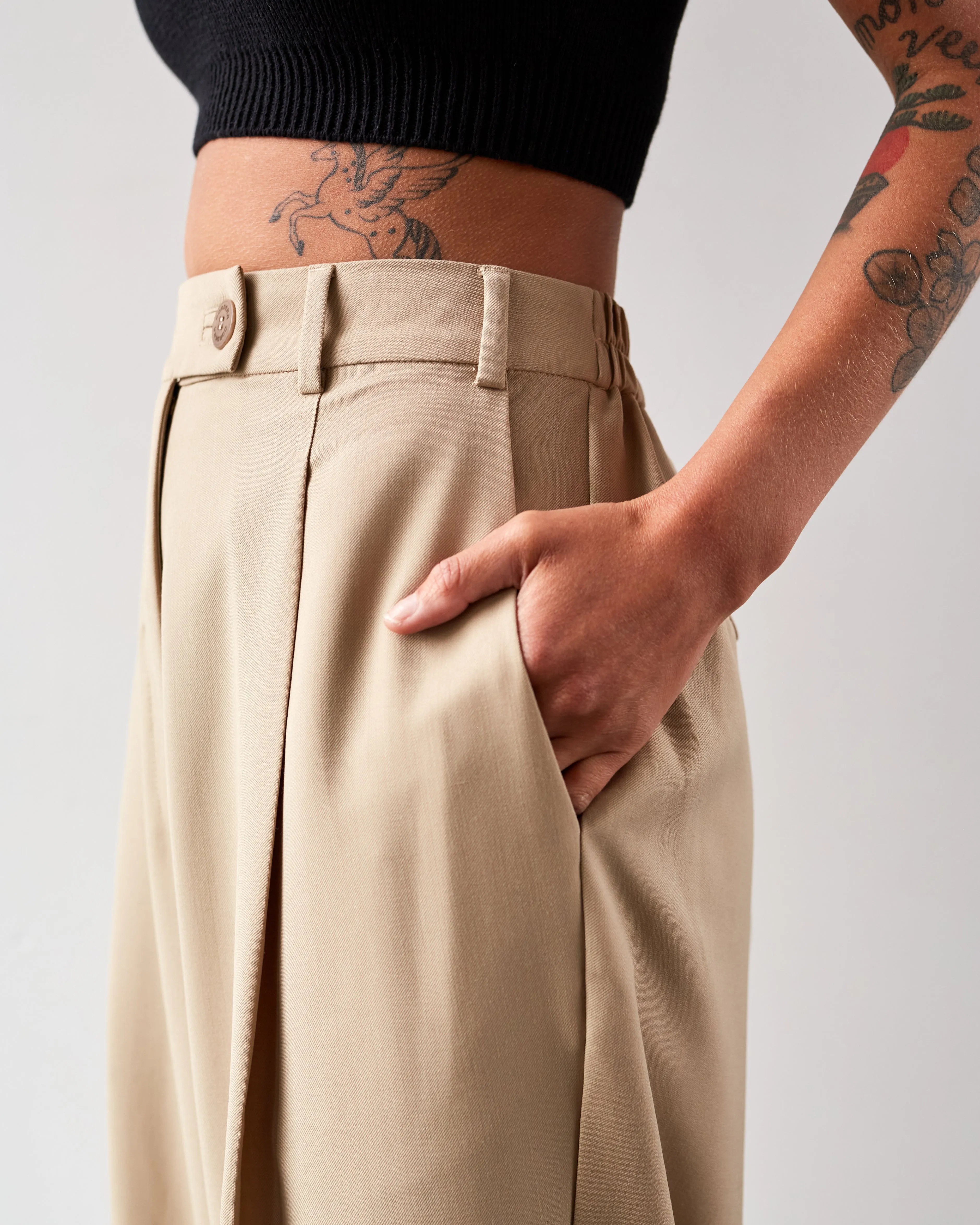 Cordera Tailoring Masculine Pant, Beige