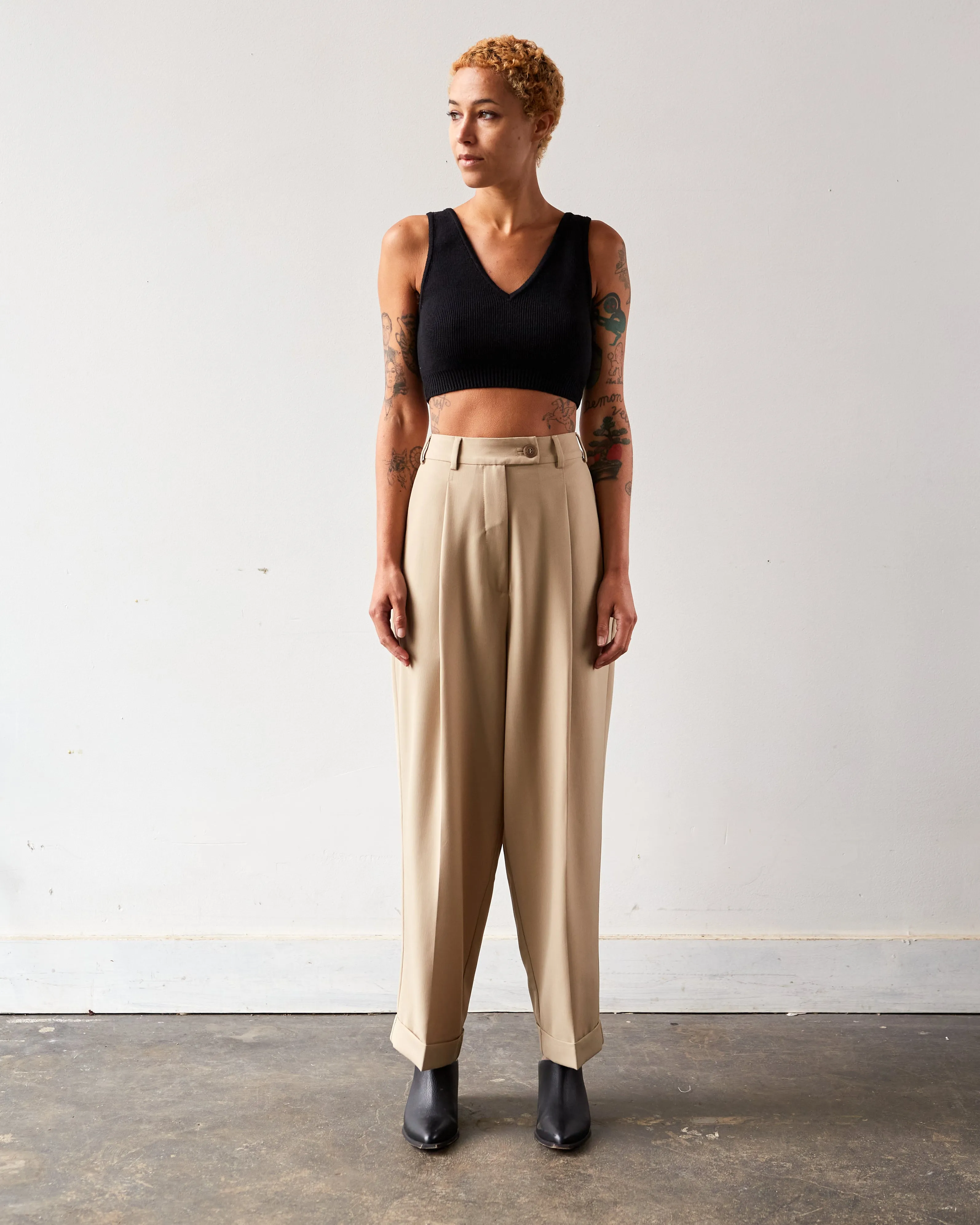 Cordera Tailoring Masculine Pant, Beige