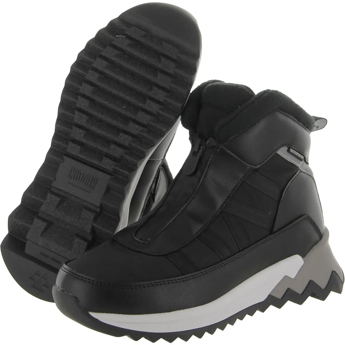 Cougar Womens Swizzle Leather Outdoors Casual and Fashion Sneakers