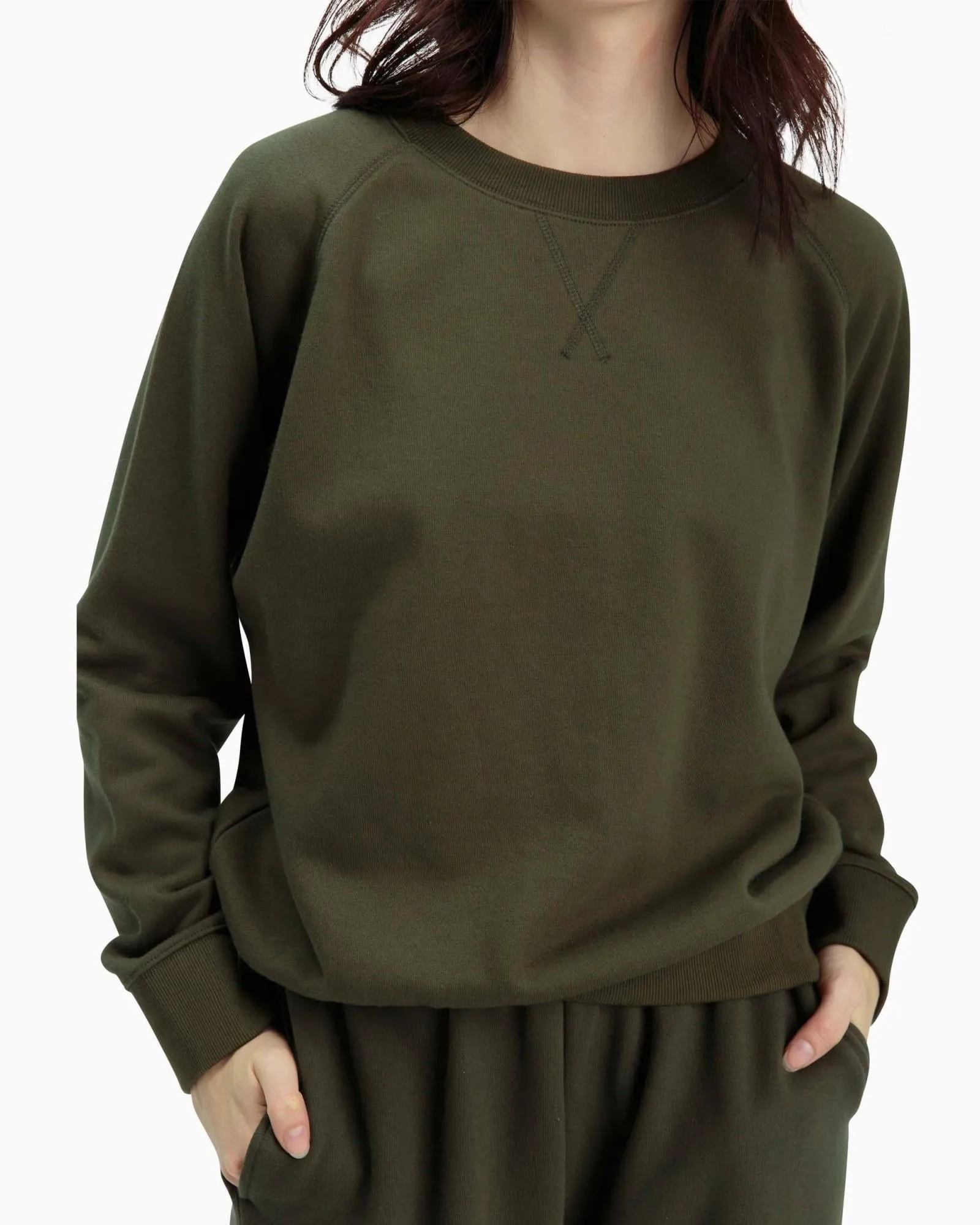 Crewneck Fleece Sweatshirt (Ivy)