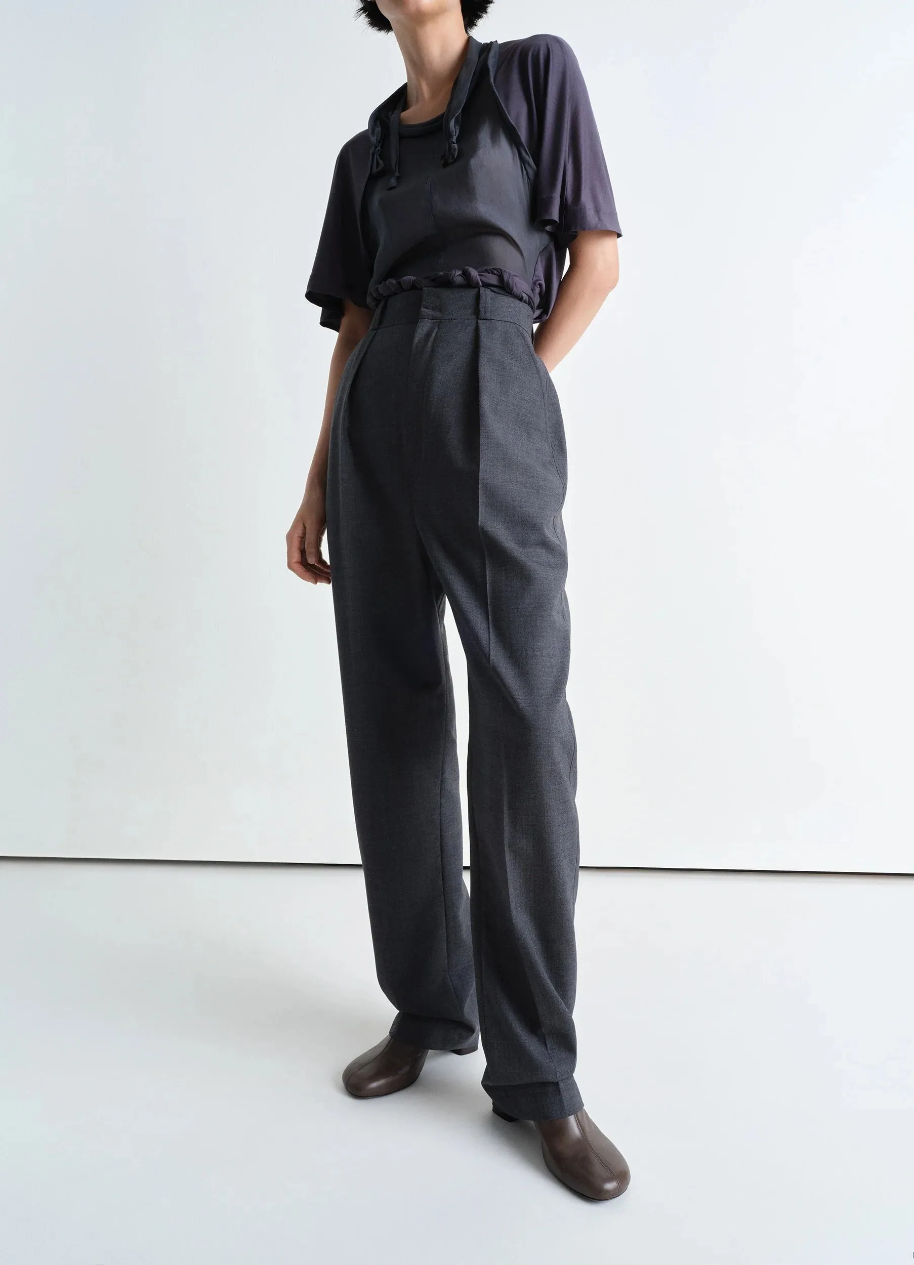 DROPPED CROTCH SOFT PANTS