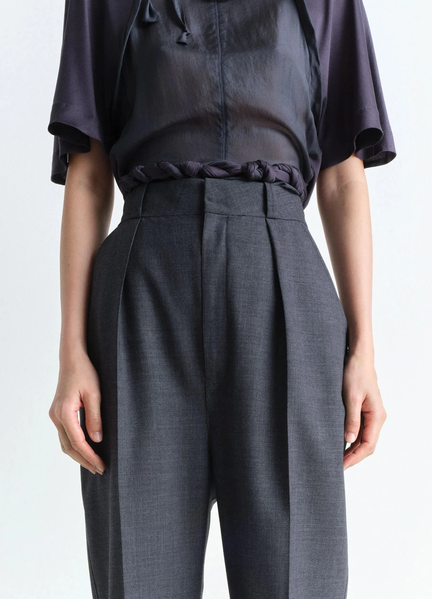 DROPPED CROTCH SOFT PANTS