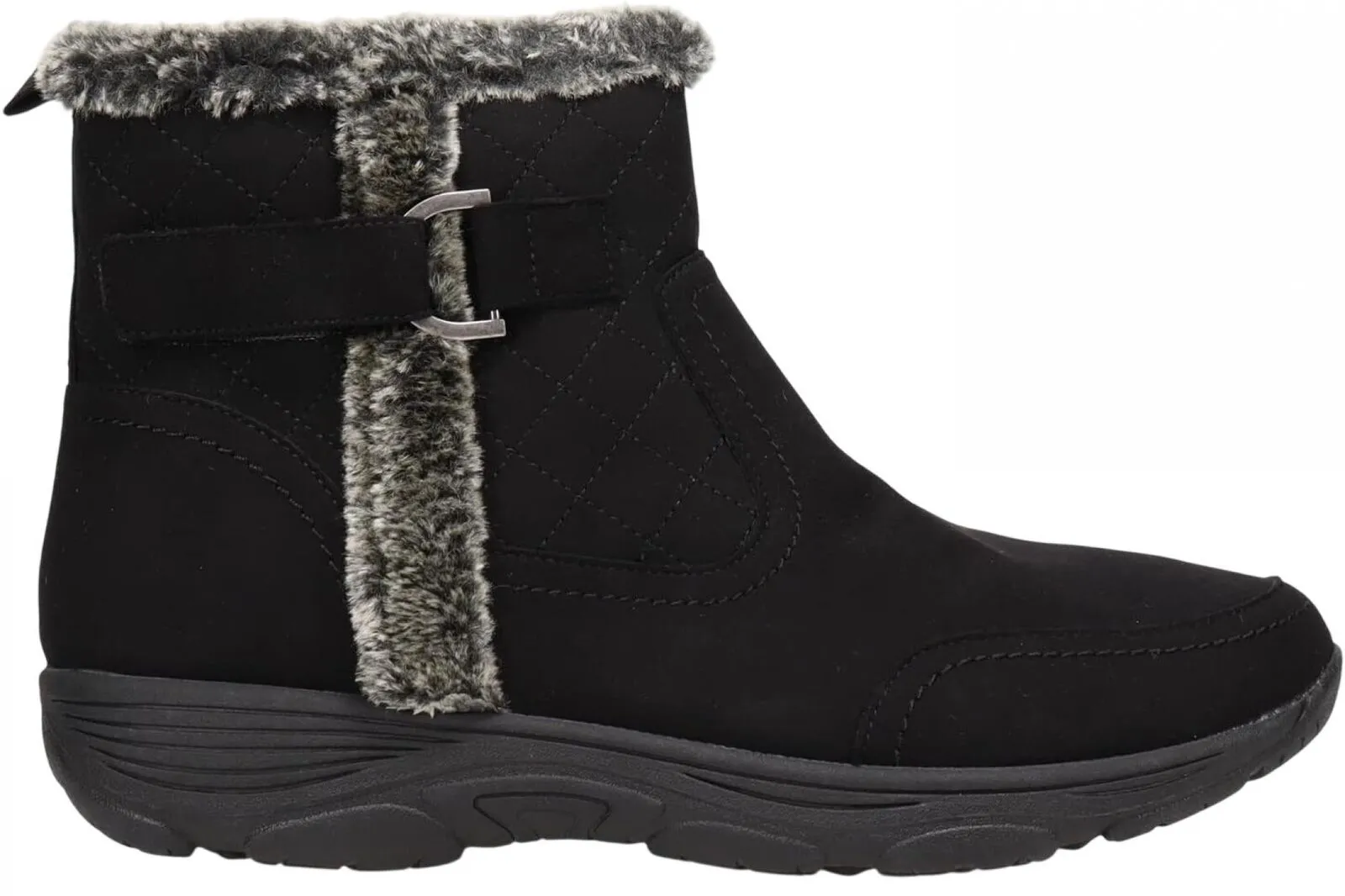Easy Spirit Valor Womens Water-Repellant Winter Boots Black 8W