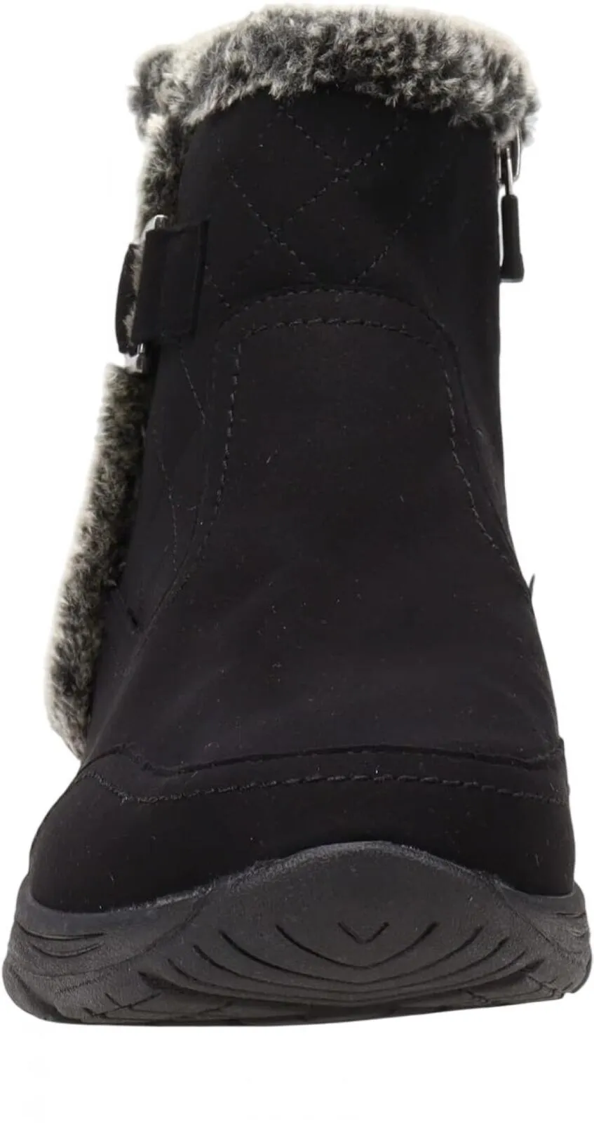 Easy Spirit Valor Womens Water-Repellant Winter Boots Black 8W