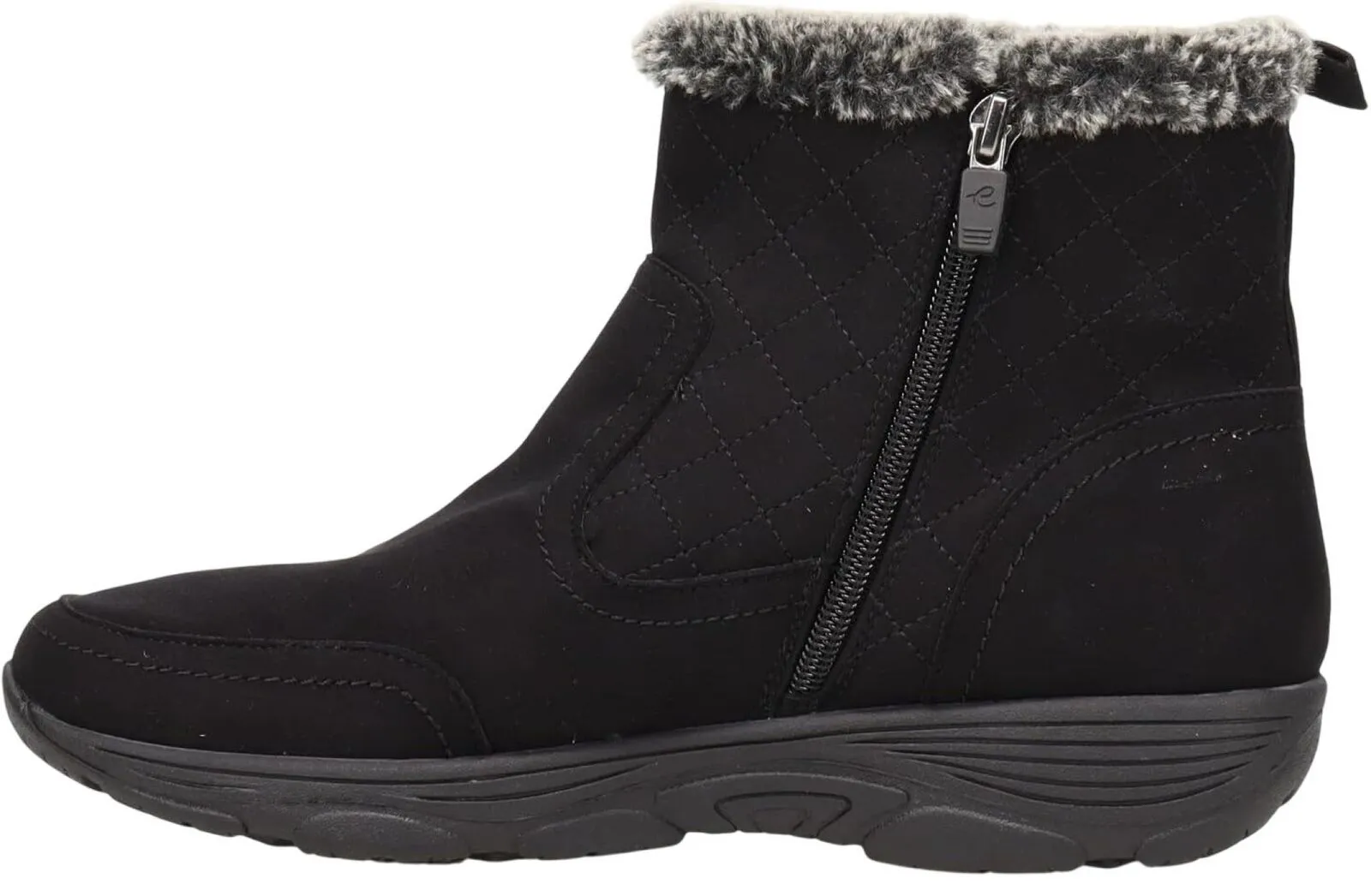 Easy Spirit Valor Womens Water-Repellant Winter Boots Black 8W