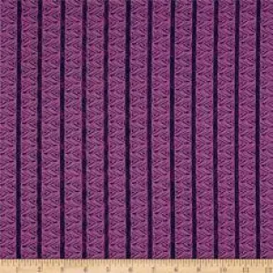 Fabric Editions Michalina Purple Stripes Cotton Prints