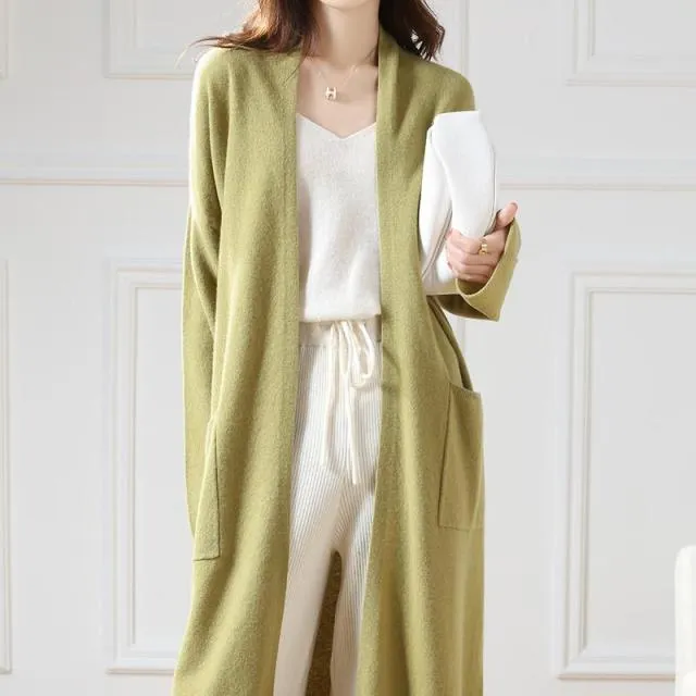 Fall Winter Oversize Long Sweater Cardigan