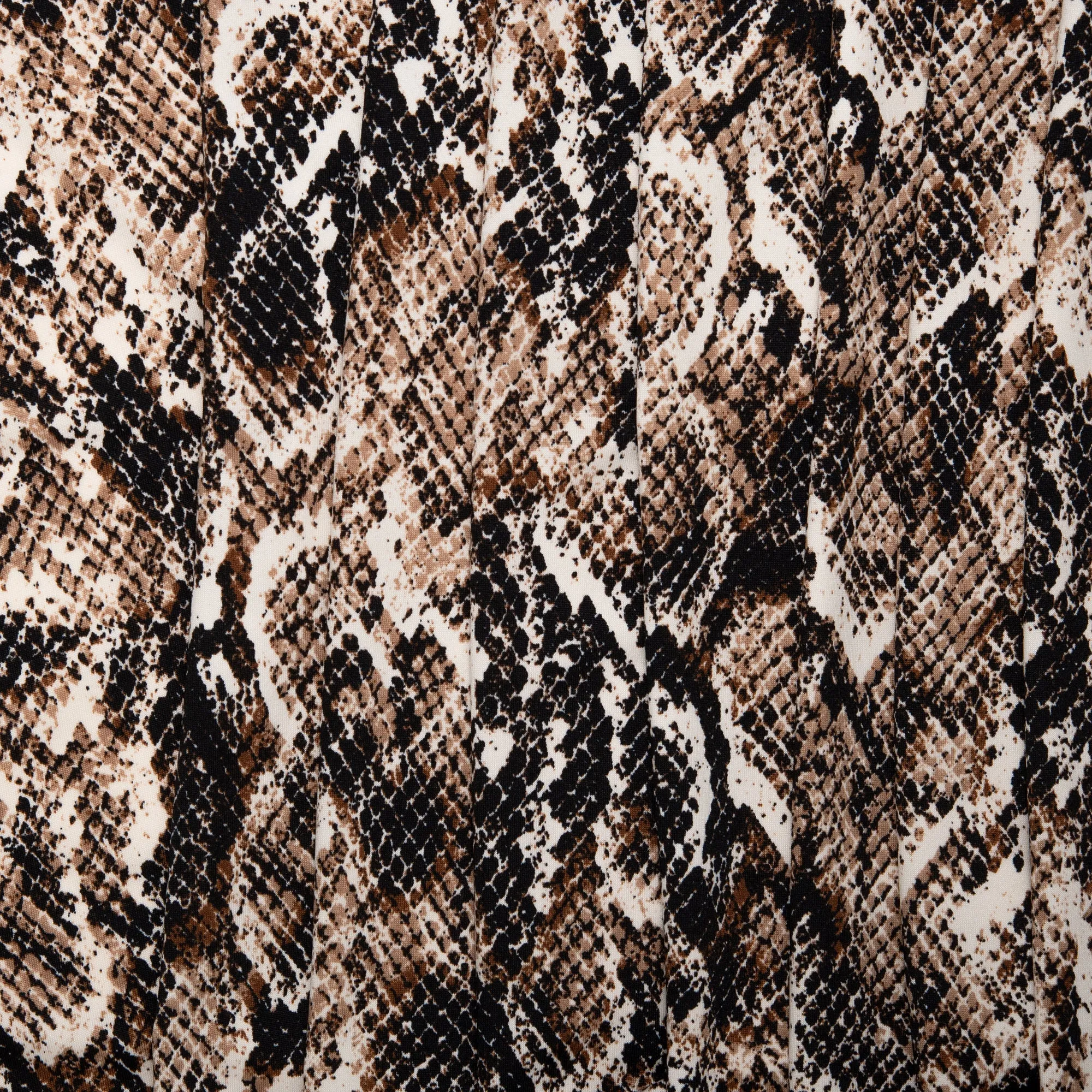 Fashion Knit - ROSALIE - Snakes - Black