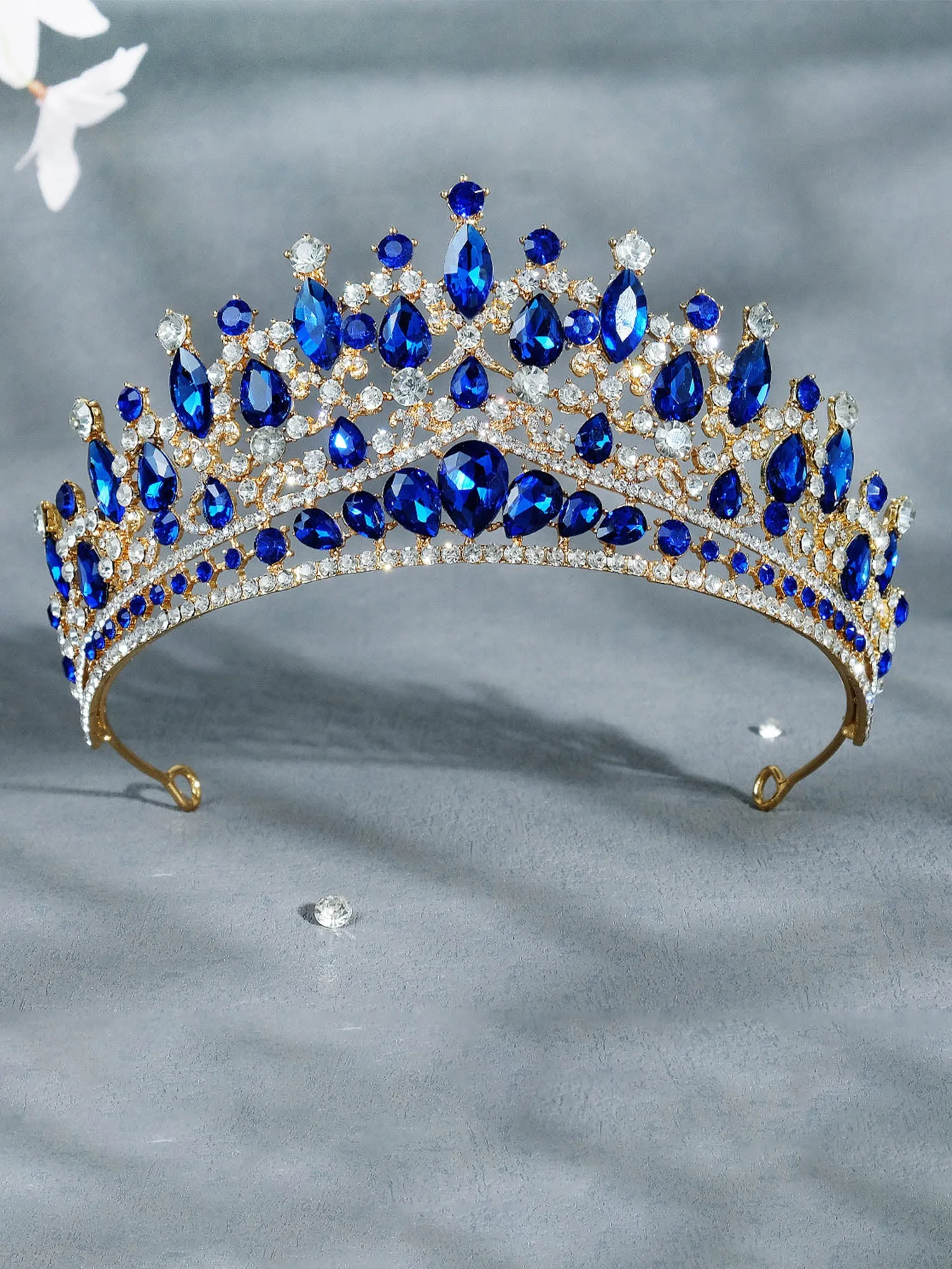 Hair Accessories Alloy Rhinestone Crowns