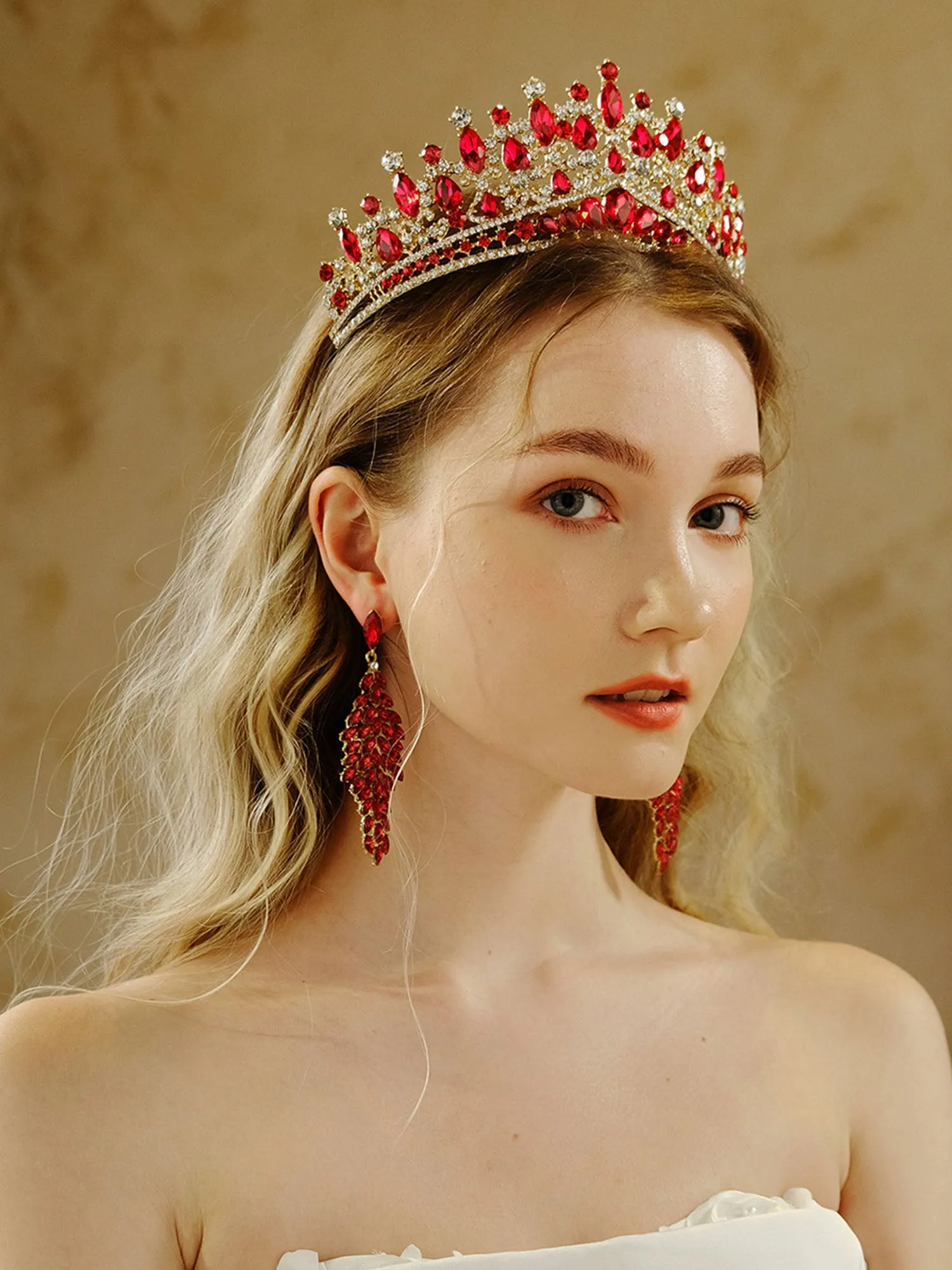 Hair Accessories Alloy Rhinestone Crowns