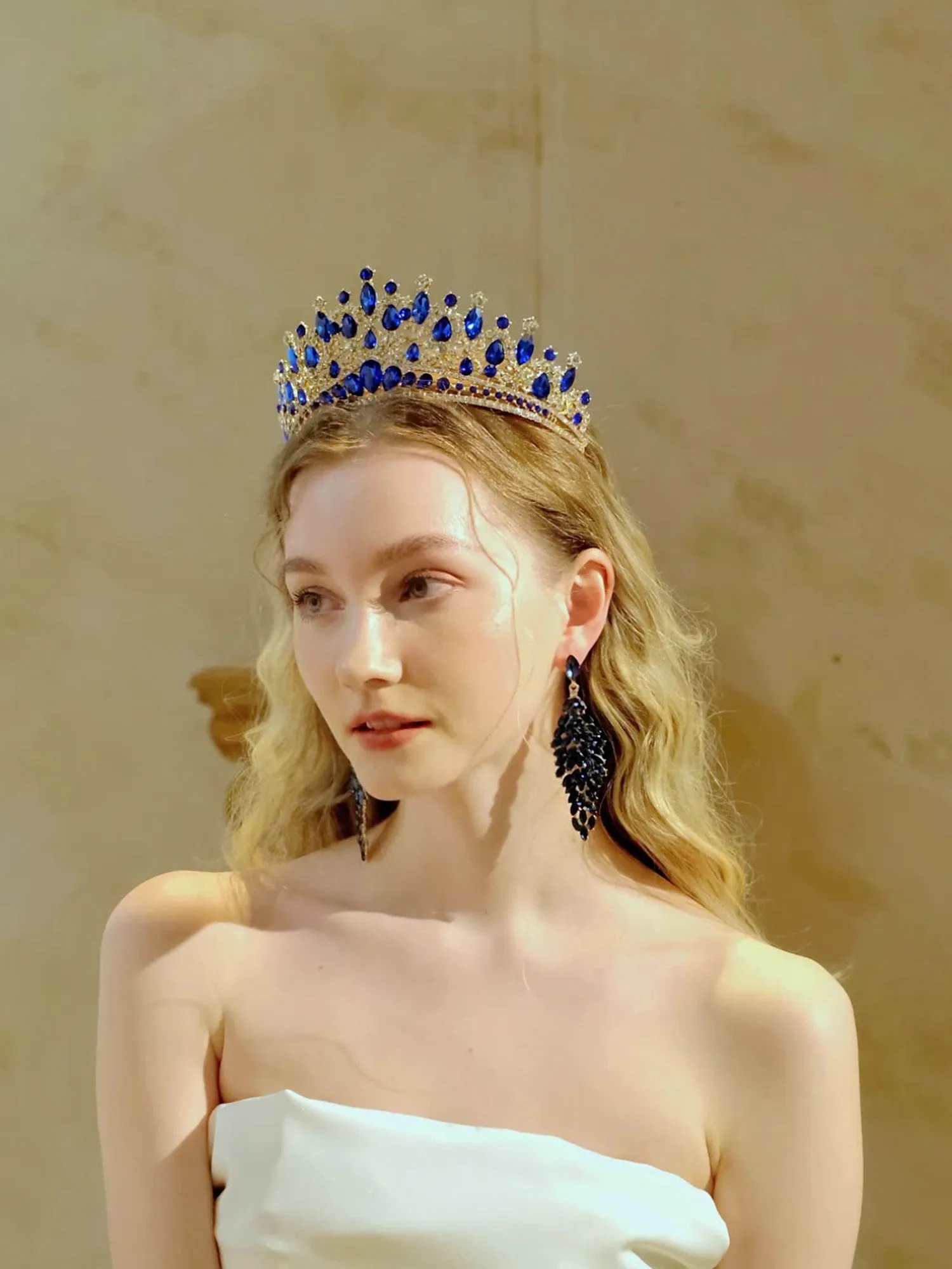 Hair Accessories Alloy Rhinestone Crowns