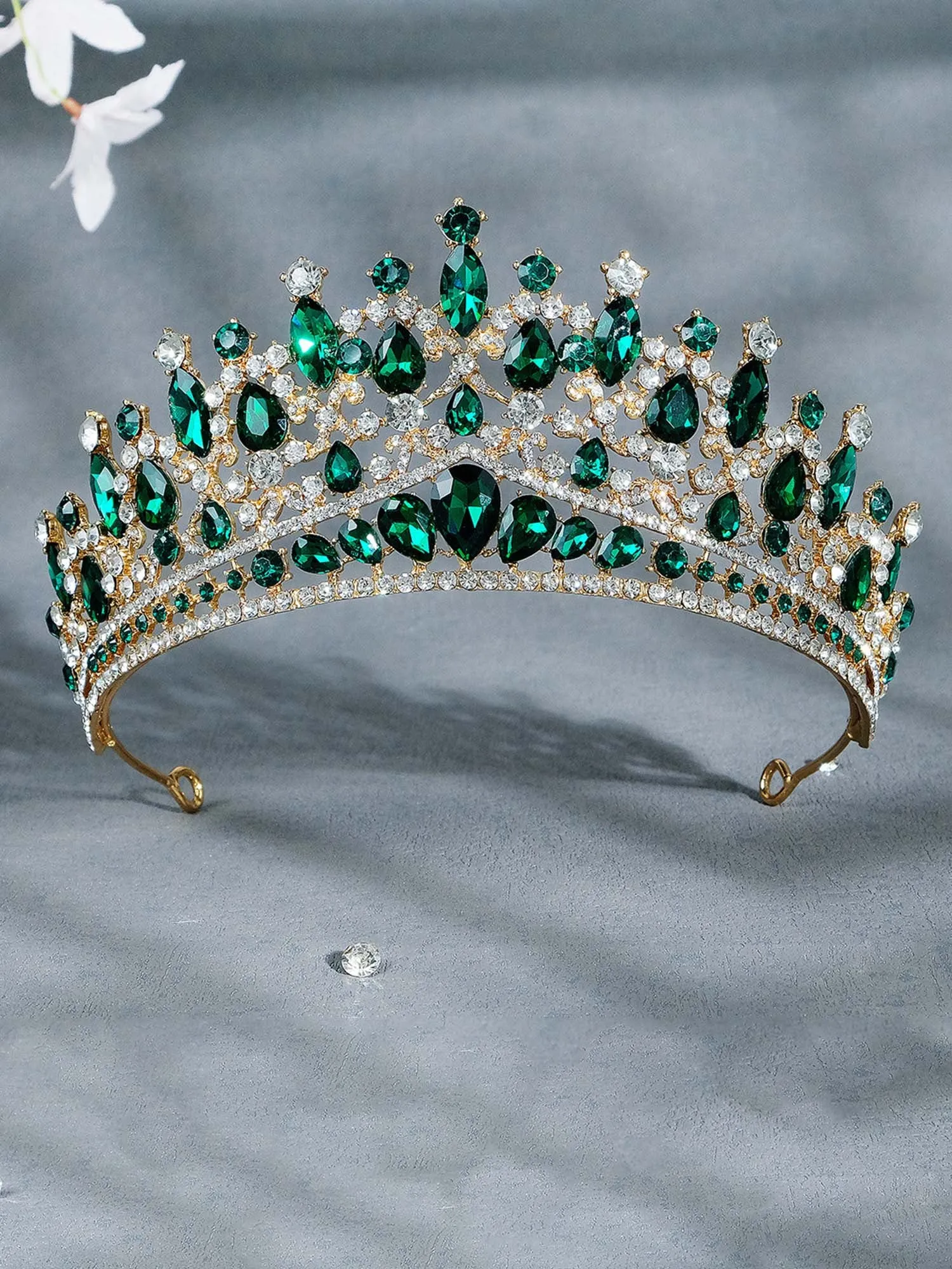 Hair Accessories Alloy Rhinestone Crowns