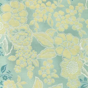 Hoffman California Fabrics Papillon Floral on Green Cotton Prints