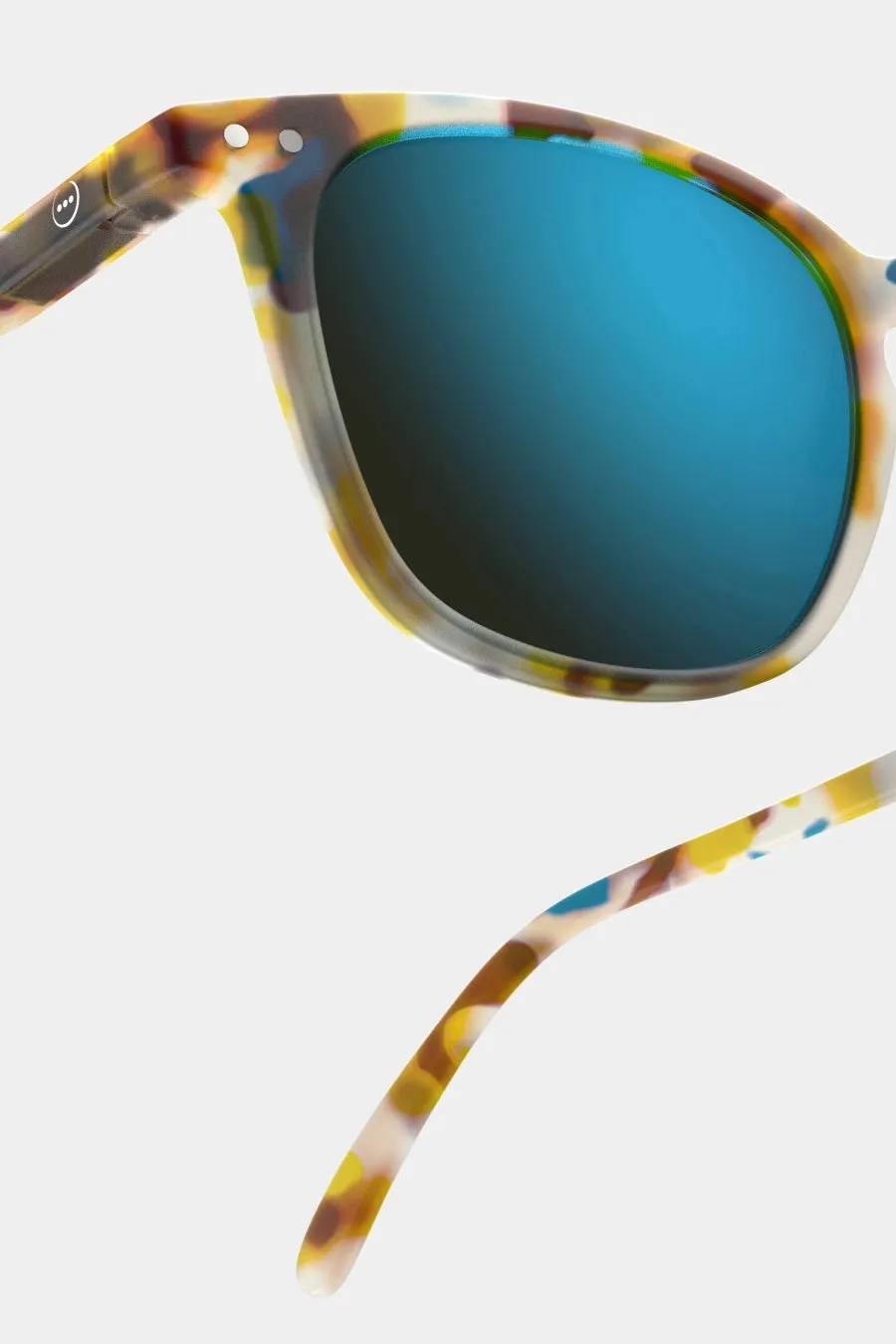 Izipizi Sunglasses #E Shape in Blue Tortoise
