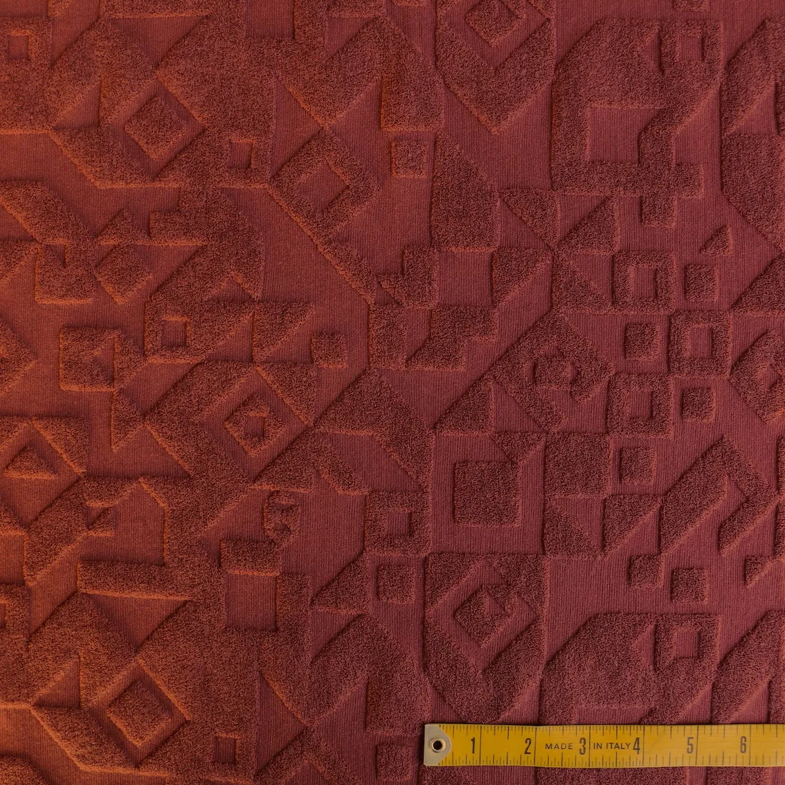 Let's Talk Rust  - Jacquard Knit