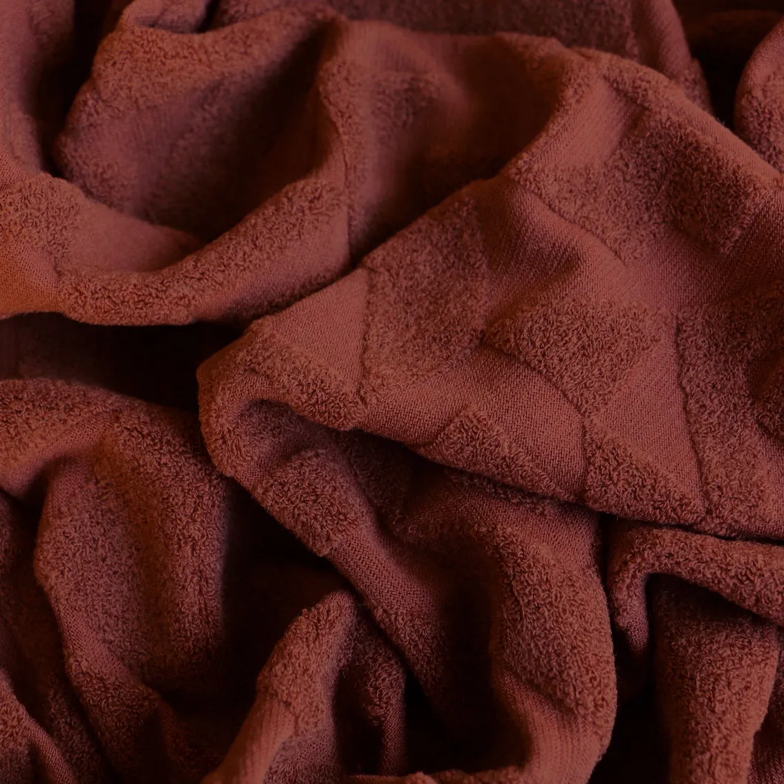 Let's Talk Rust  - Jacquard Knit