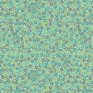 Lewis & Irene Jungle Fern On Light Jade - Panthera Cotton Prints