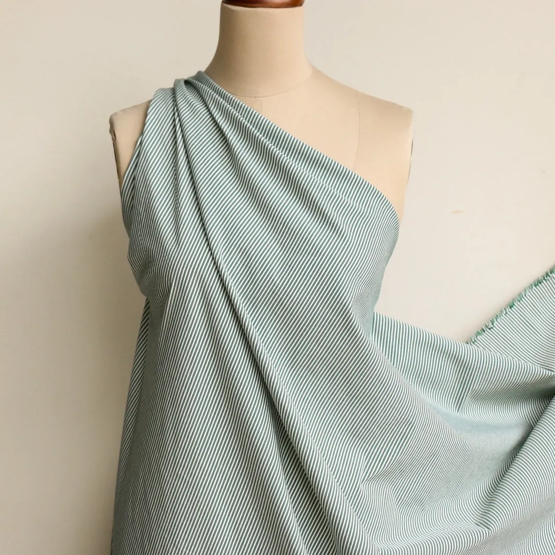 Lugana Green Shirting