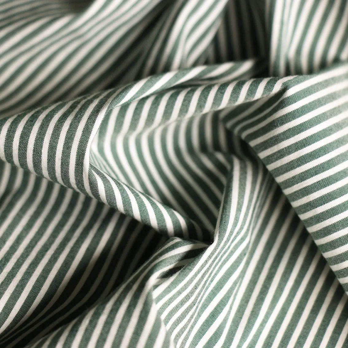 Lugana Green Shirting