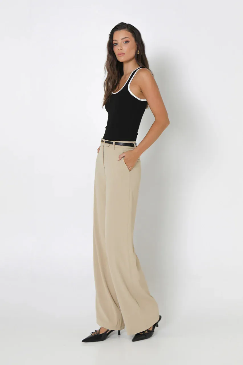 Madison the Label -  Marissa Pants in Sand