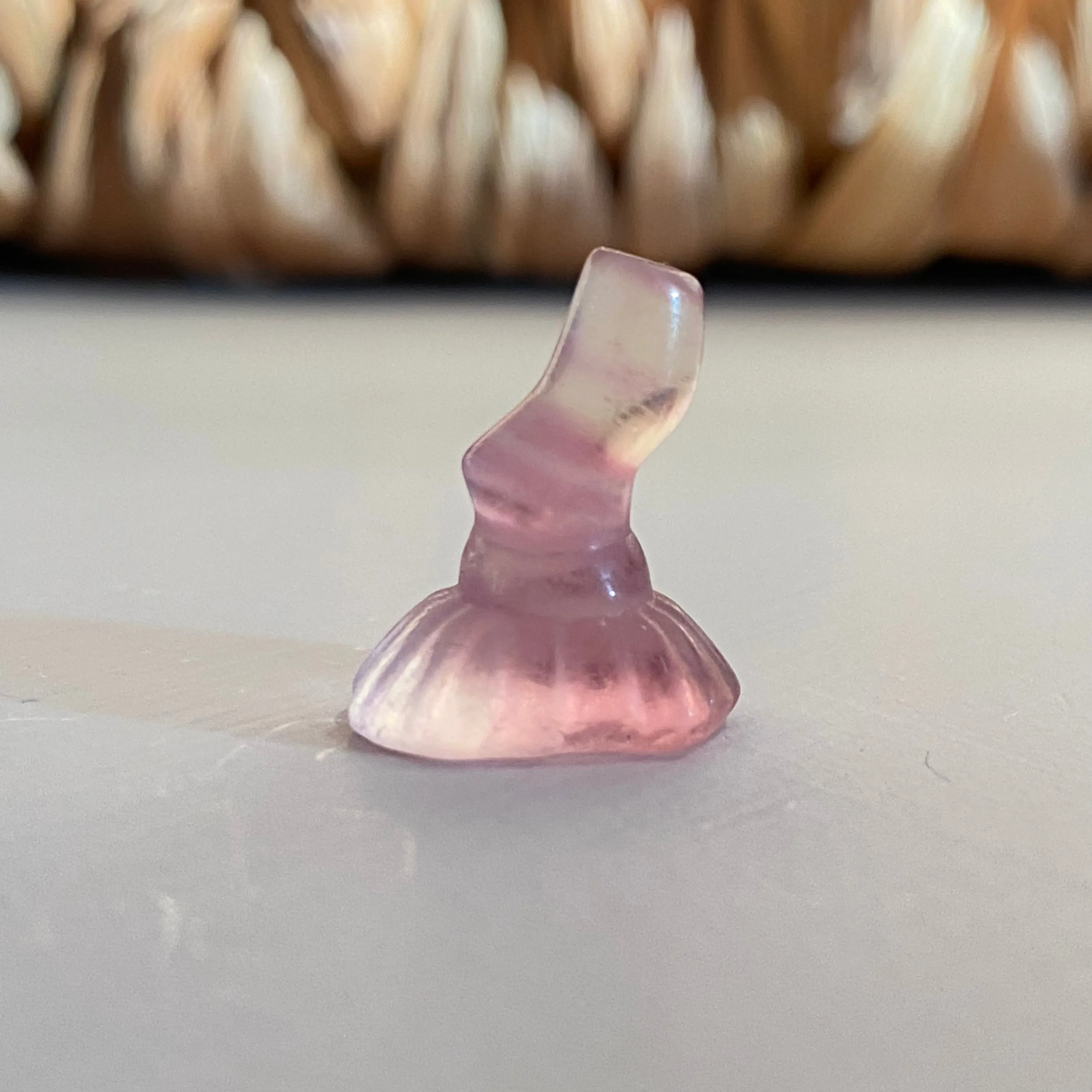 Mini Fluorite Halloween Carvings