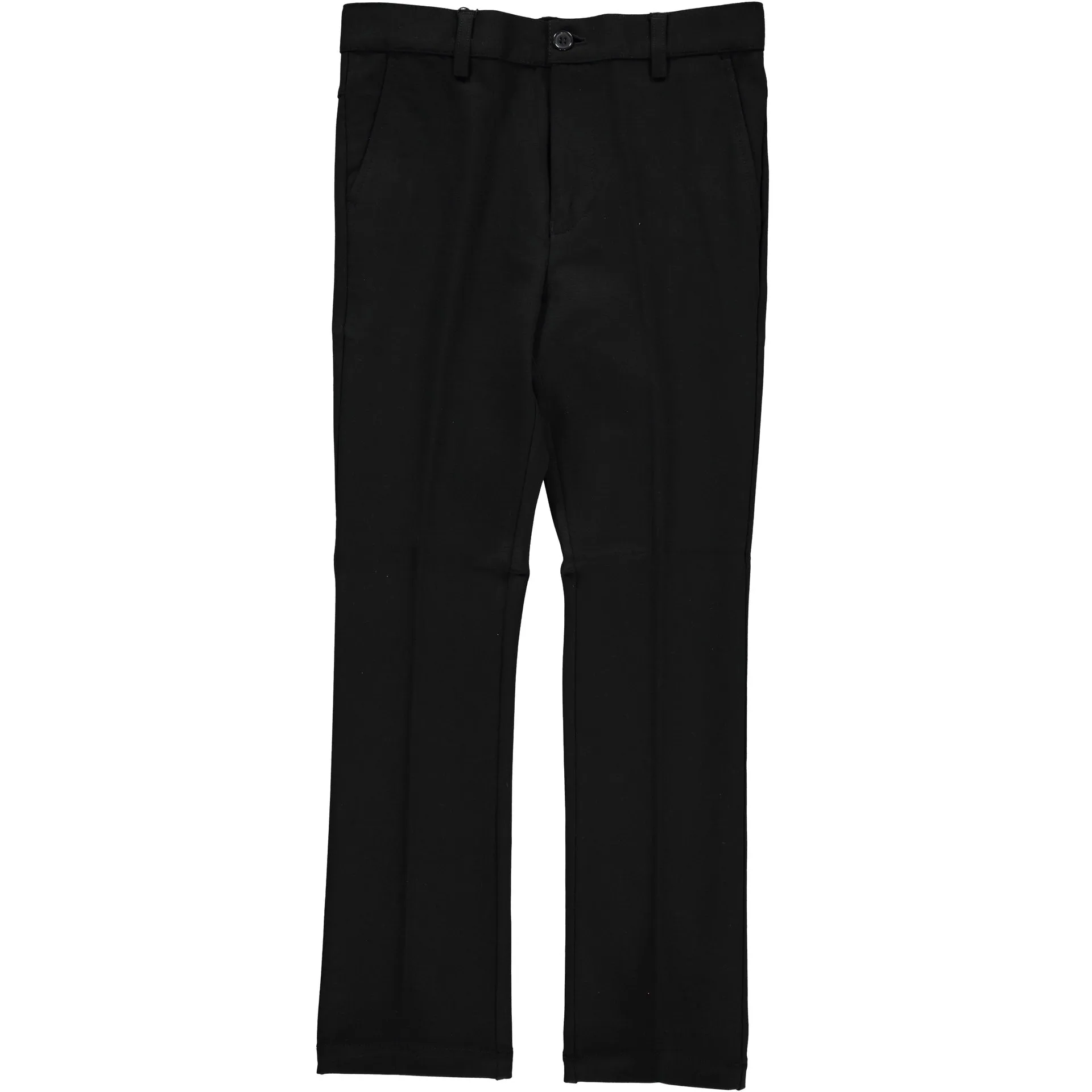 pants knit husky fit - black