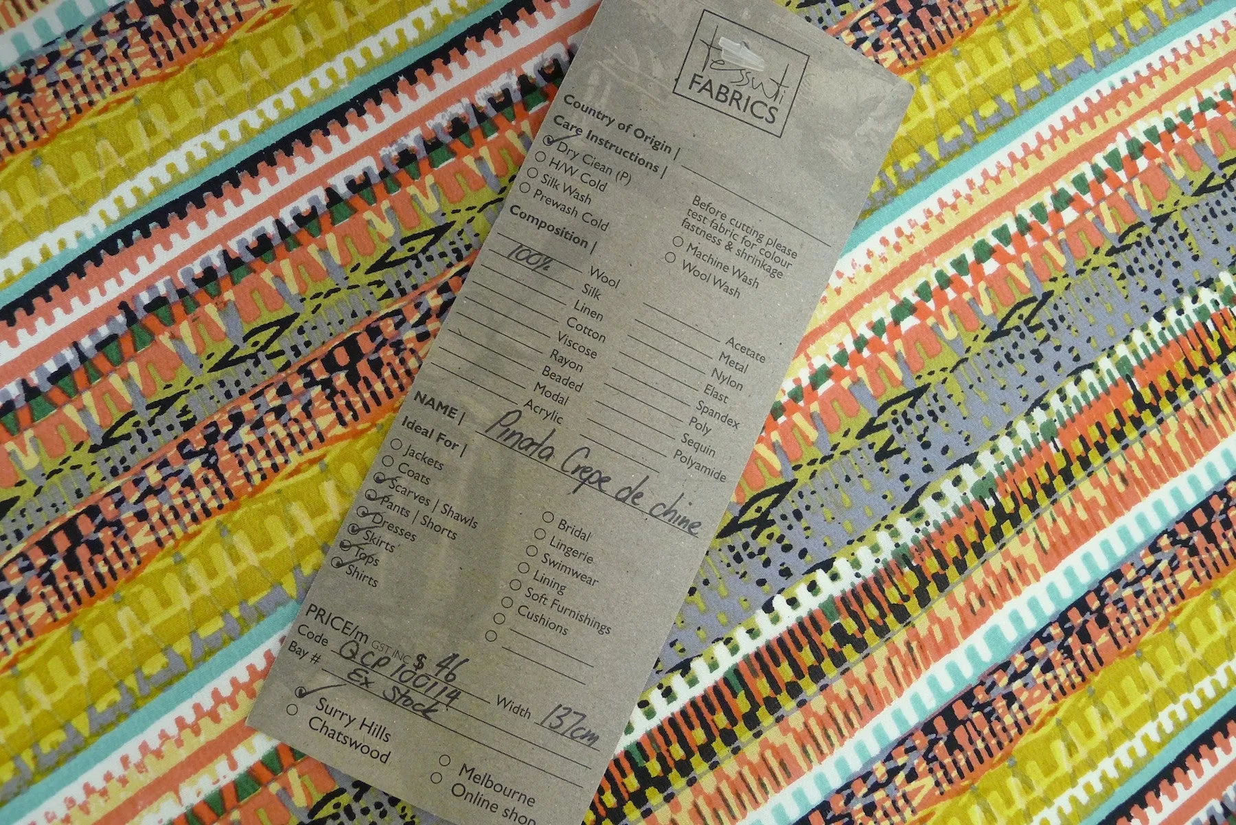 Pinata Crepe de Chine