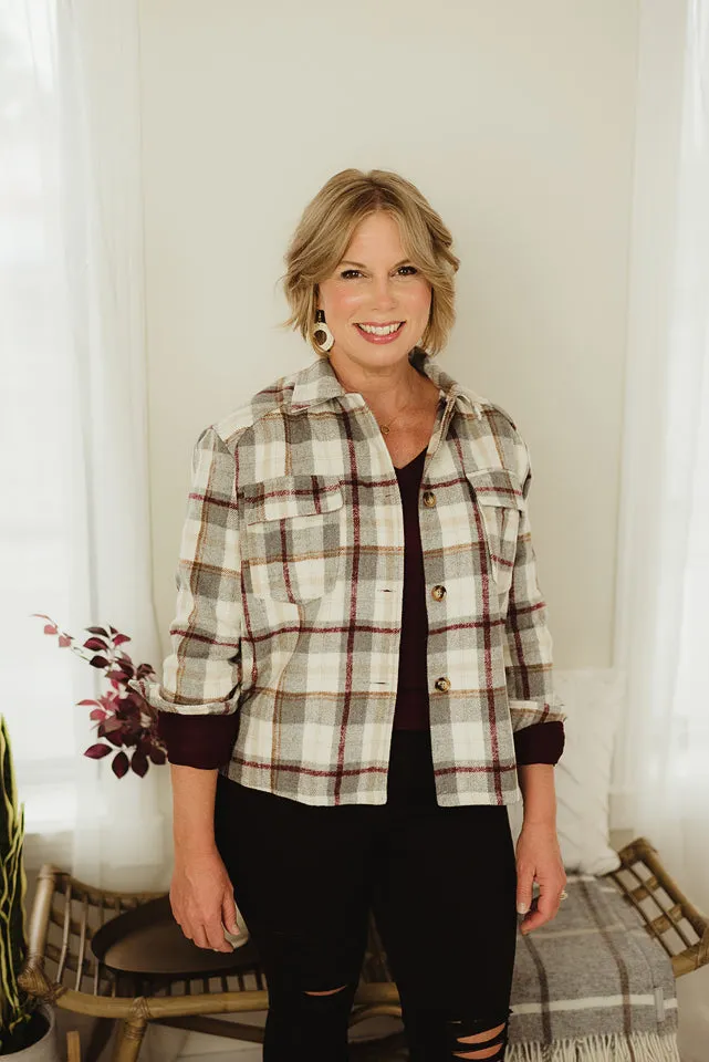 Plaid Tartan Shacket