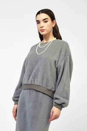Plush Effect Sweatshirt