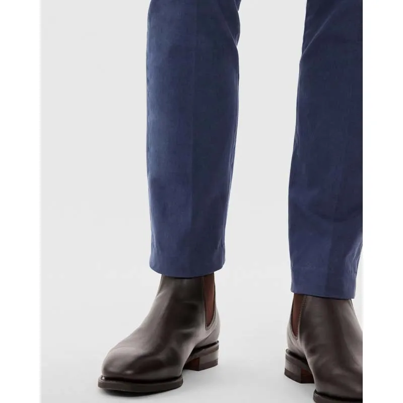 R.M.Williams Berwick Mens Chino Trousers - Blue