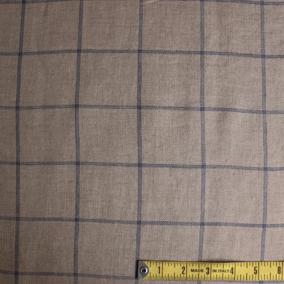Sandra Check Linen