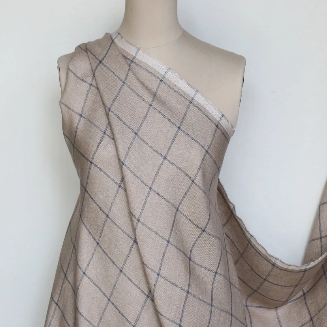 Sandra Check Linen