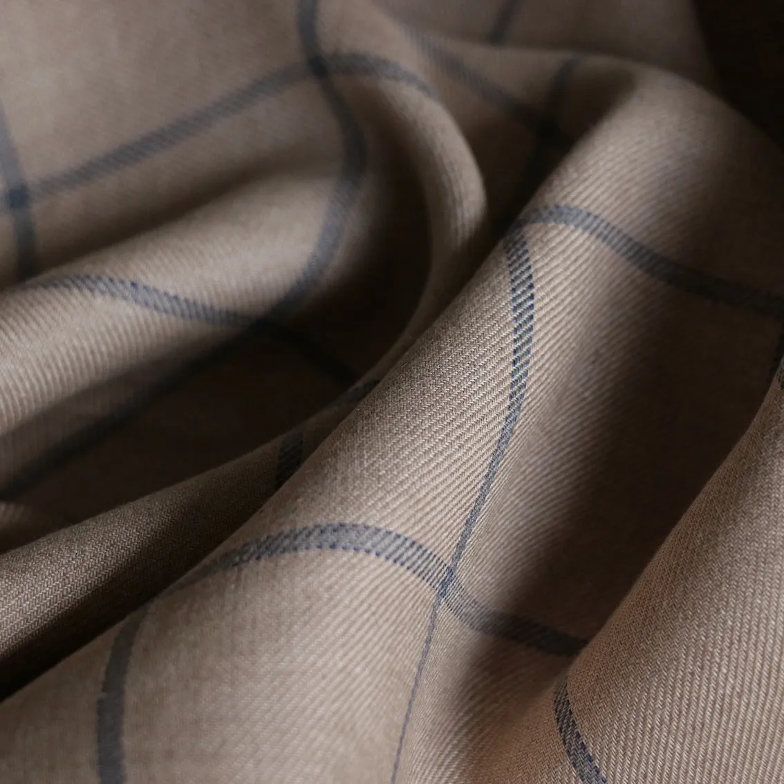 Sandra Check Linen