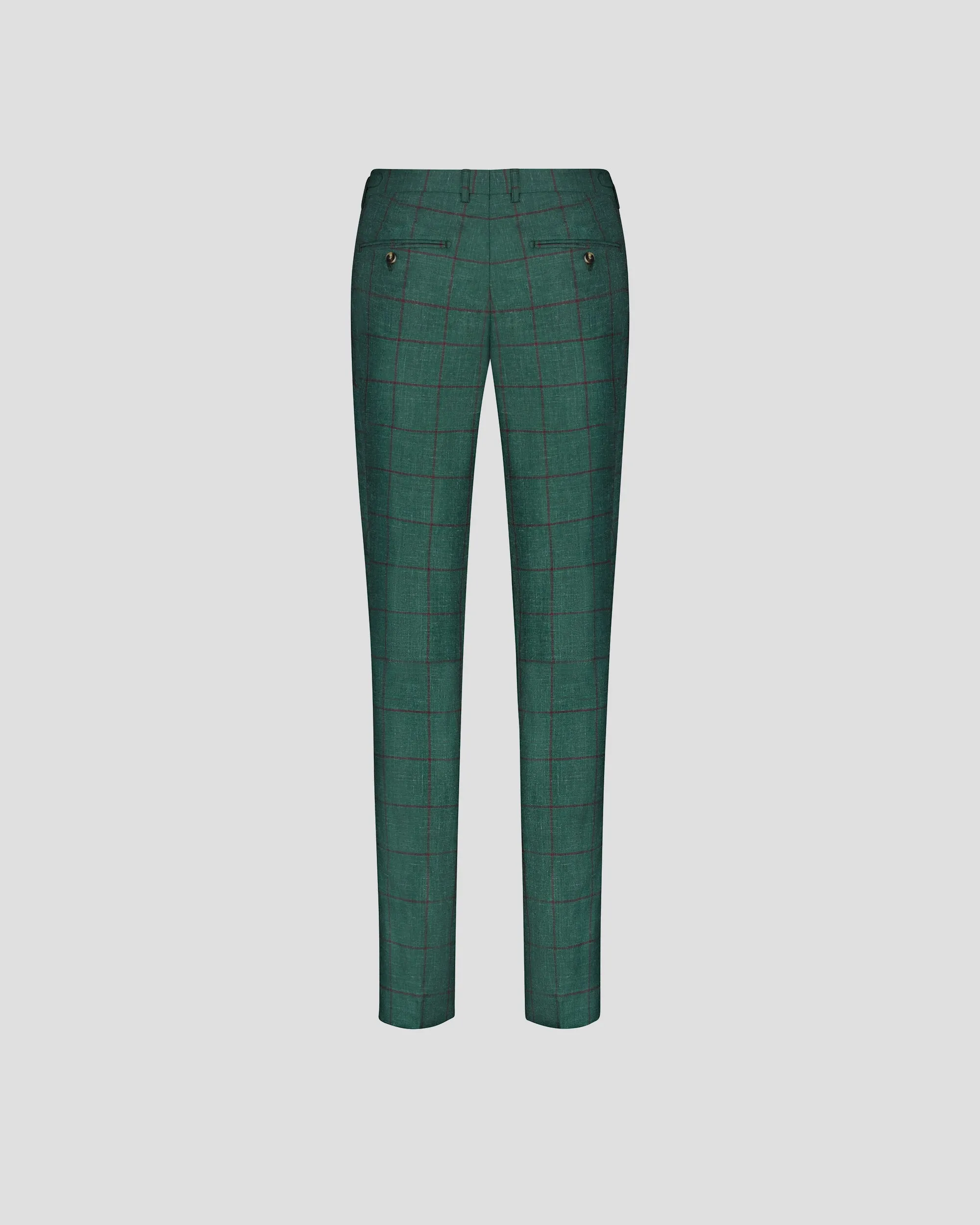 SG Dress Trouser - Green Window Pane