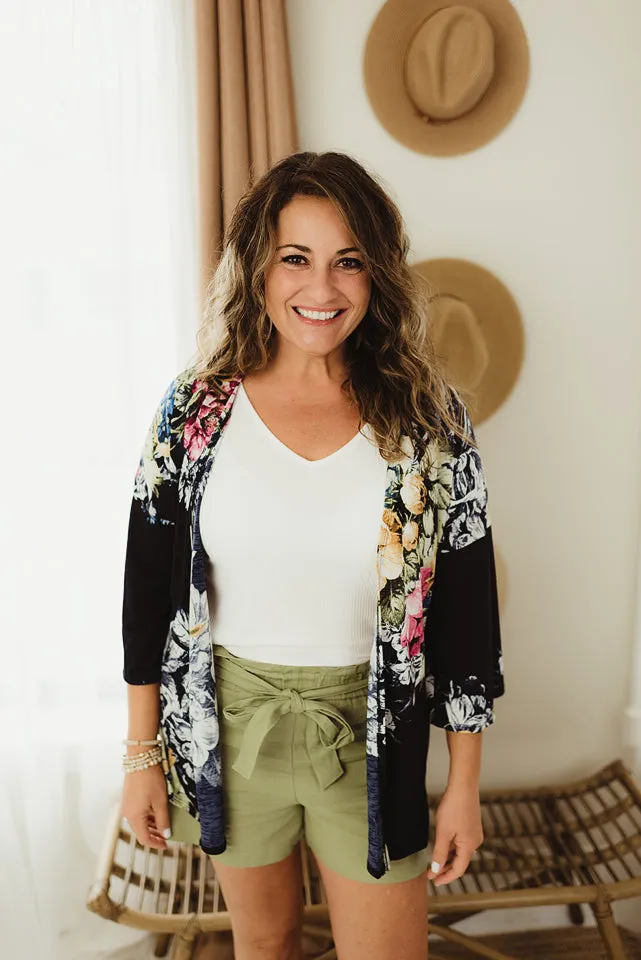 Side Slit Floral