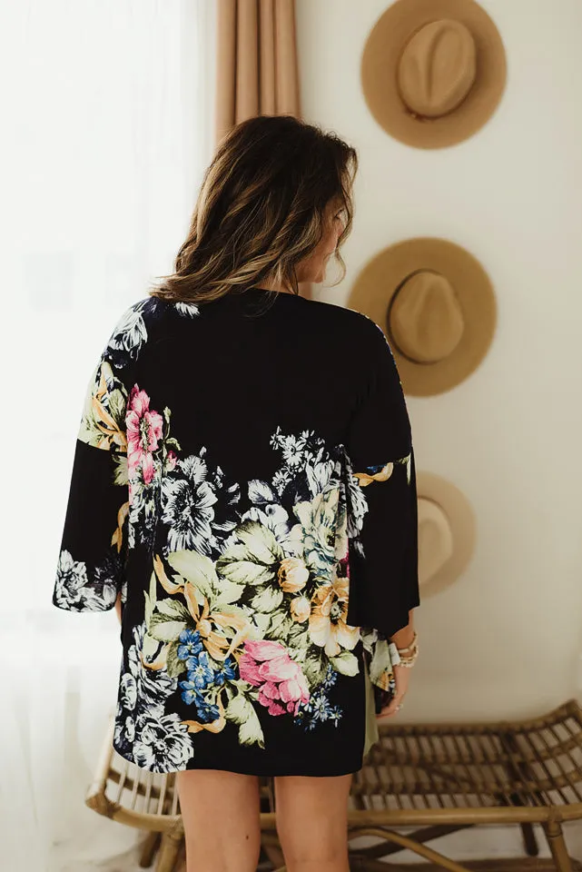 Side Slit Floral