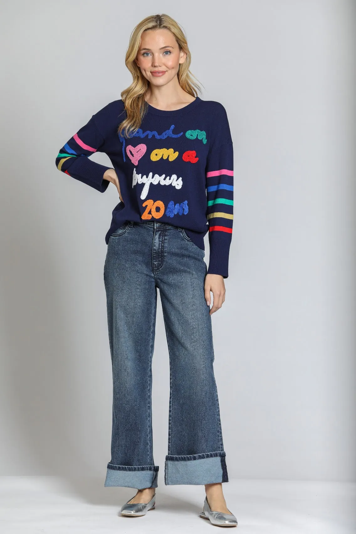 Slogan Sweater